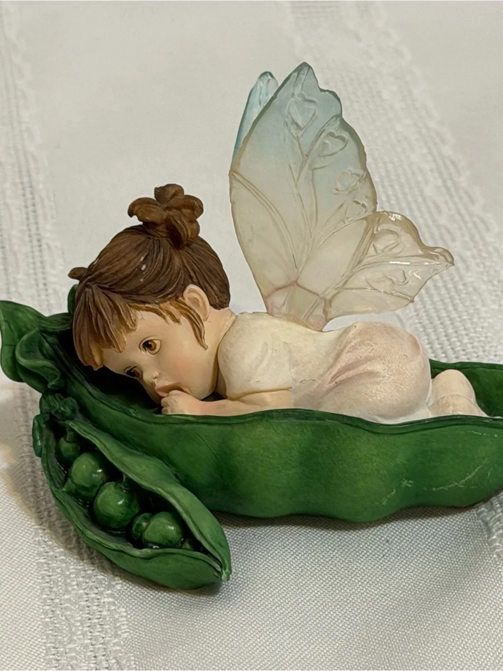 My Little Kitchen Fairies My Little Sweet Pea Fairy Figurine Fantasy Fairy